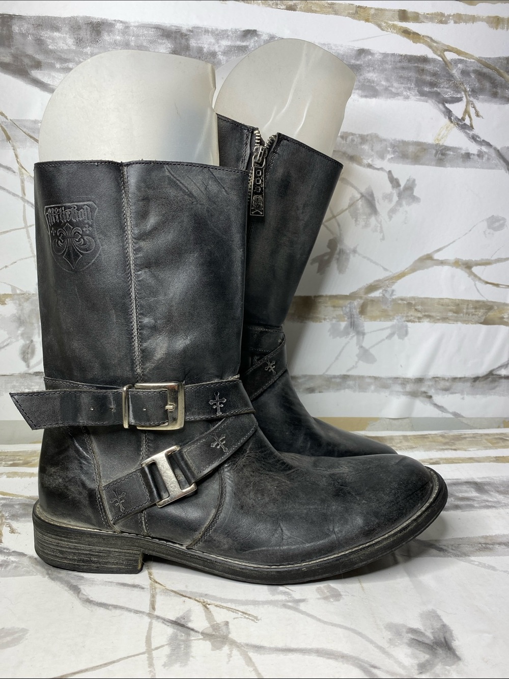 Affliction Moto Biker Boots